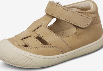 NATURINO Offene Schuhe 'WAD' in Beige: Vorderseite