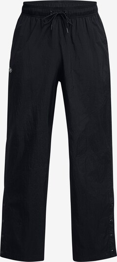UNDER ARMOUR Workout Pants ' Legacy Crinkle ' in Black, Item view