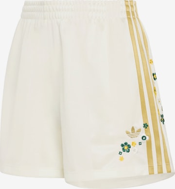 ADIDAS ORIGINALS Loosefit Shorts 'Adidas Originals x Liberty London Firebird' in Weiß: Vorderseite