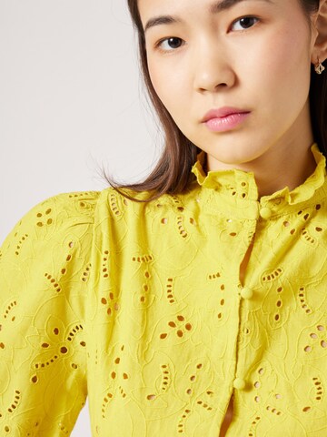 NAF NAF Blouse 'Evual' in Yellow