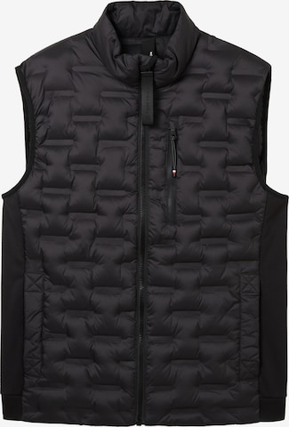 TOM TAILOR Vest in Black: front