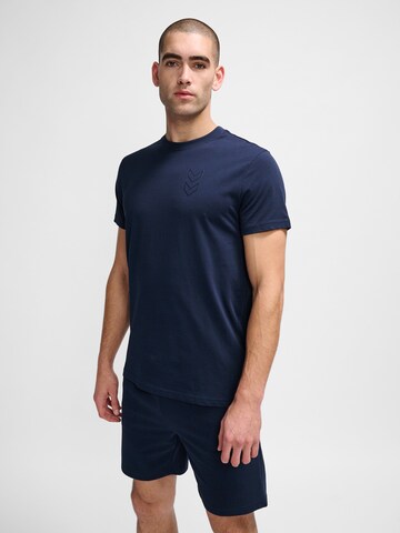 Hummel Performance shirt 'Active' in Blue: front
