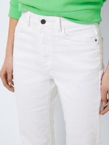 Noisy may Regular Jeans 'Moni' in White