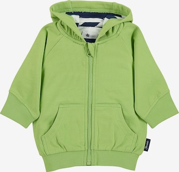 STERNTALER Zip-Up Hoodie in Green: front