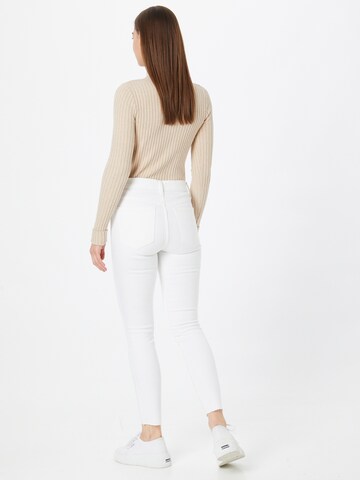 GAP Skinny Džíny – bílá