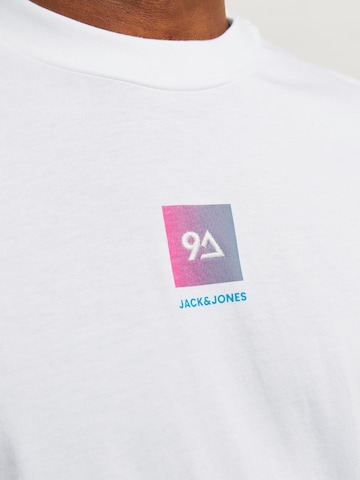 balta JACK & JONES Marškinėliai 'BEECH'