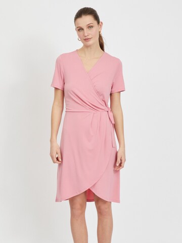 Robe 'Nayeli' VILA en rose : devant