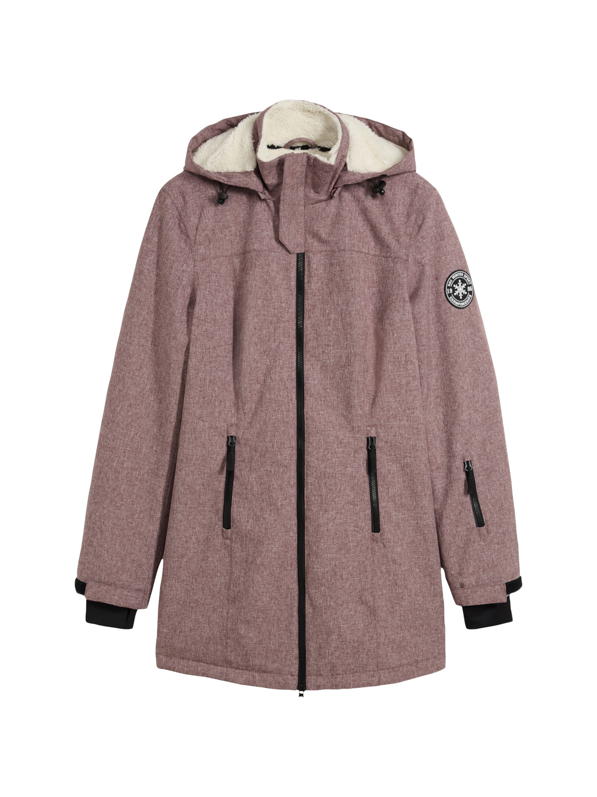 Veste fonctionnelle bonprix en rouge : devant