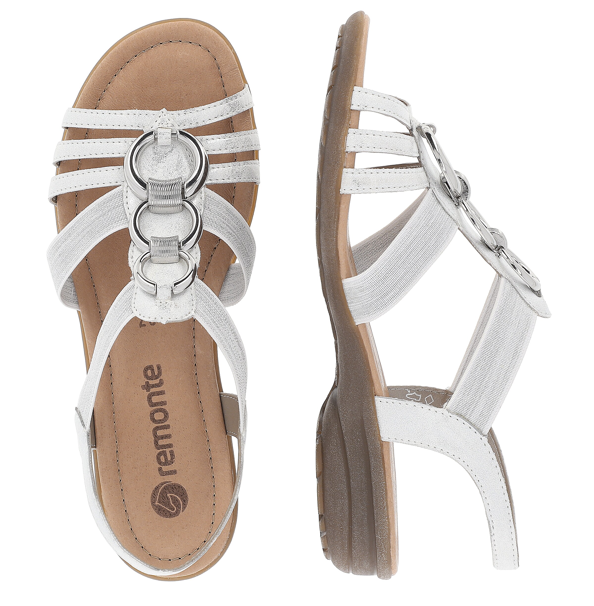 Sandales REMONTE en blanc