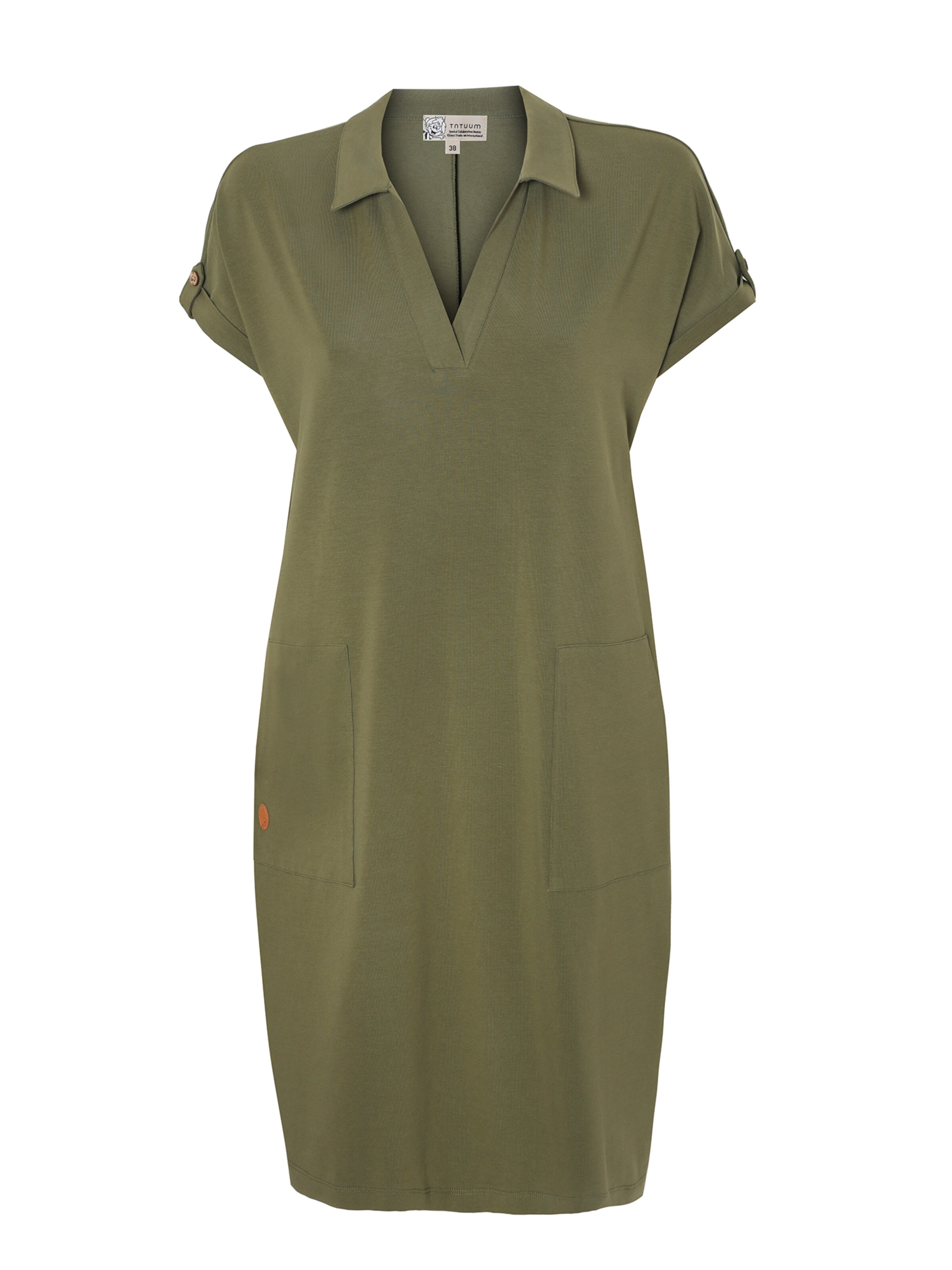 TATUUM Klänning i grön: framsida