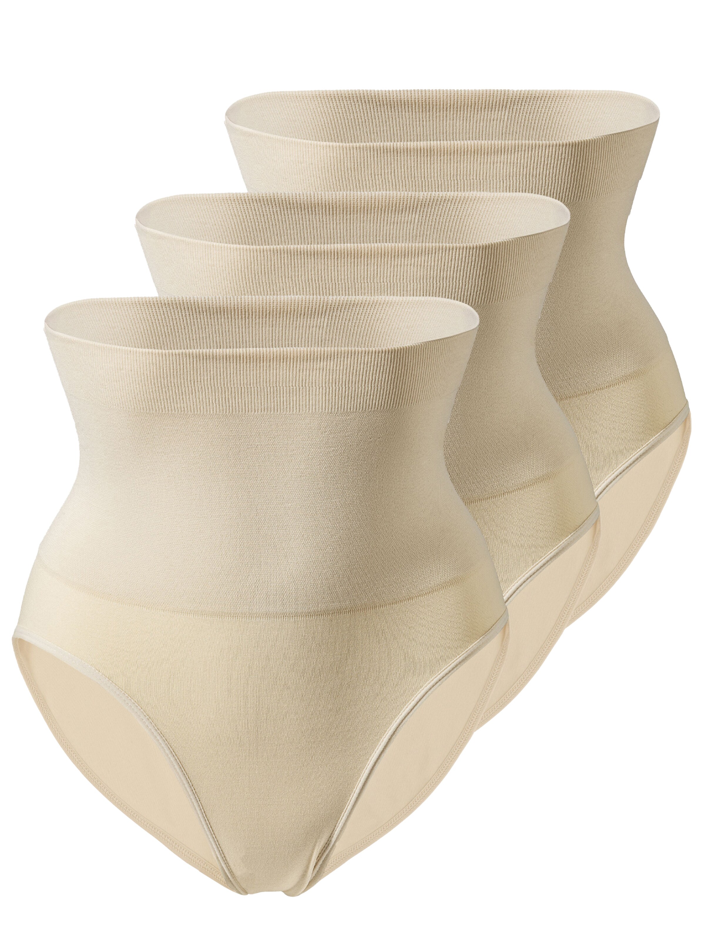 Yenita - Cueca modeladora em bege: frente