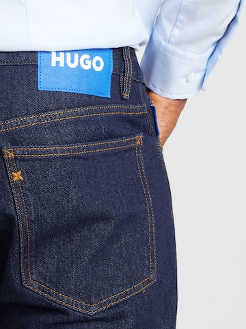 HUGO Blue Regular Jeans 'Ash' in Blau