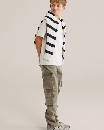 Loosefit Pantalon WE Fashion en vert