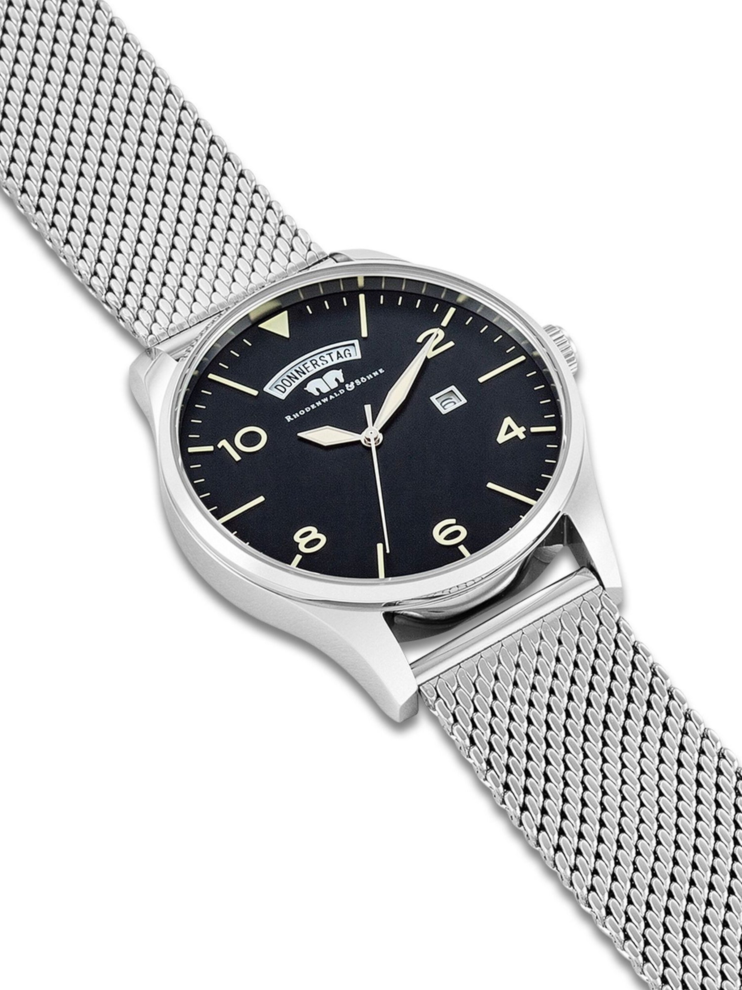 Rhodenwald & Söhne Analog watch in Silver