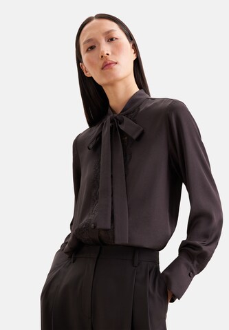 SEIDENSTICKER Blouse in Brown: front