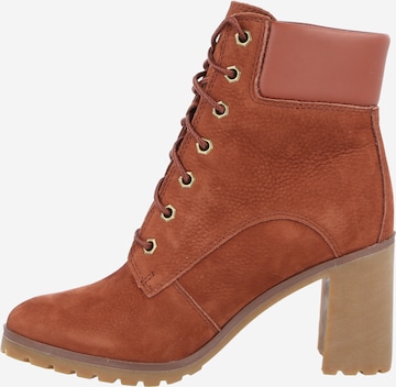 TIMBERLAND Lace-Up Ankle Boots 'Allington' in Brown