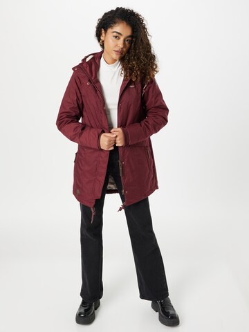 Ragwear Between-Season Jacket 'TUNNED' in Red