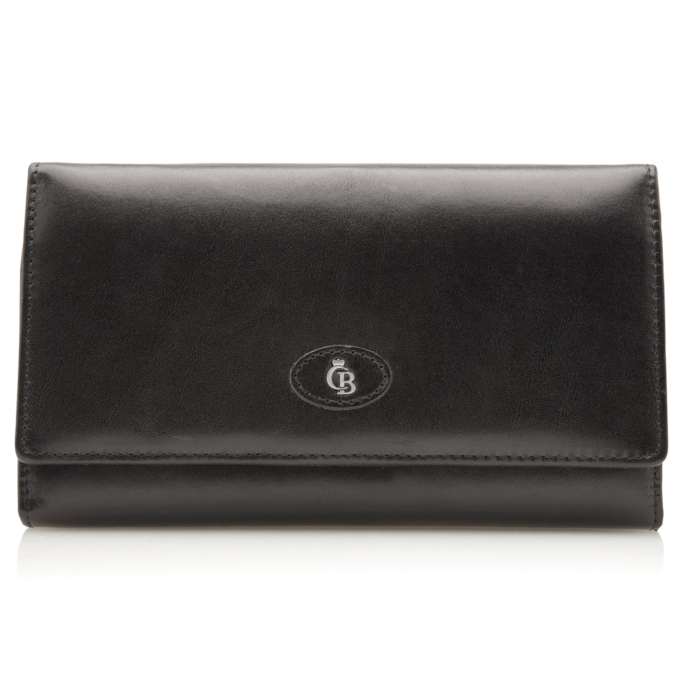 Portamonete 'Gaucho' di Castelijn & Beerens in nero: frontale