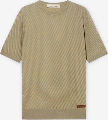 Trussardi - Camiseta de fútbol en verde: frente