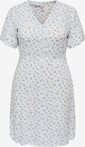 ONLY Carmakoma Nyári ruhák 'CAREVIDA' - fehér: elől