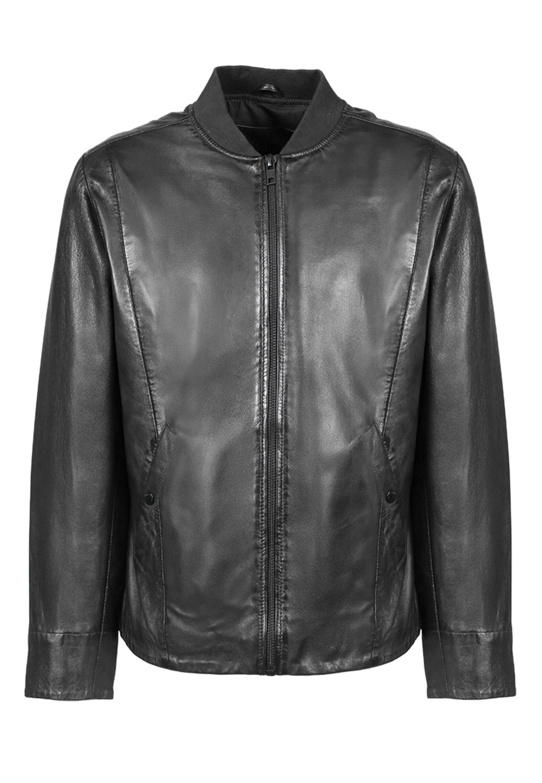 FREAKY NATION Tussenjas ' Cover Man-FN SSW ' in Zwart: voorkant