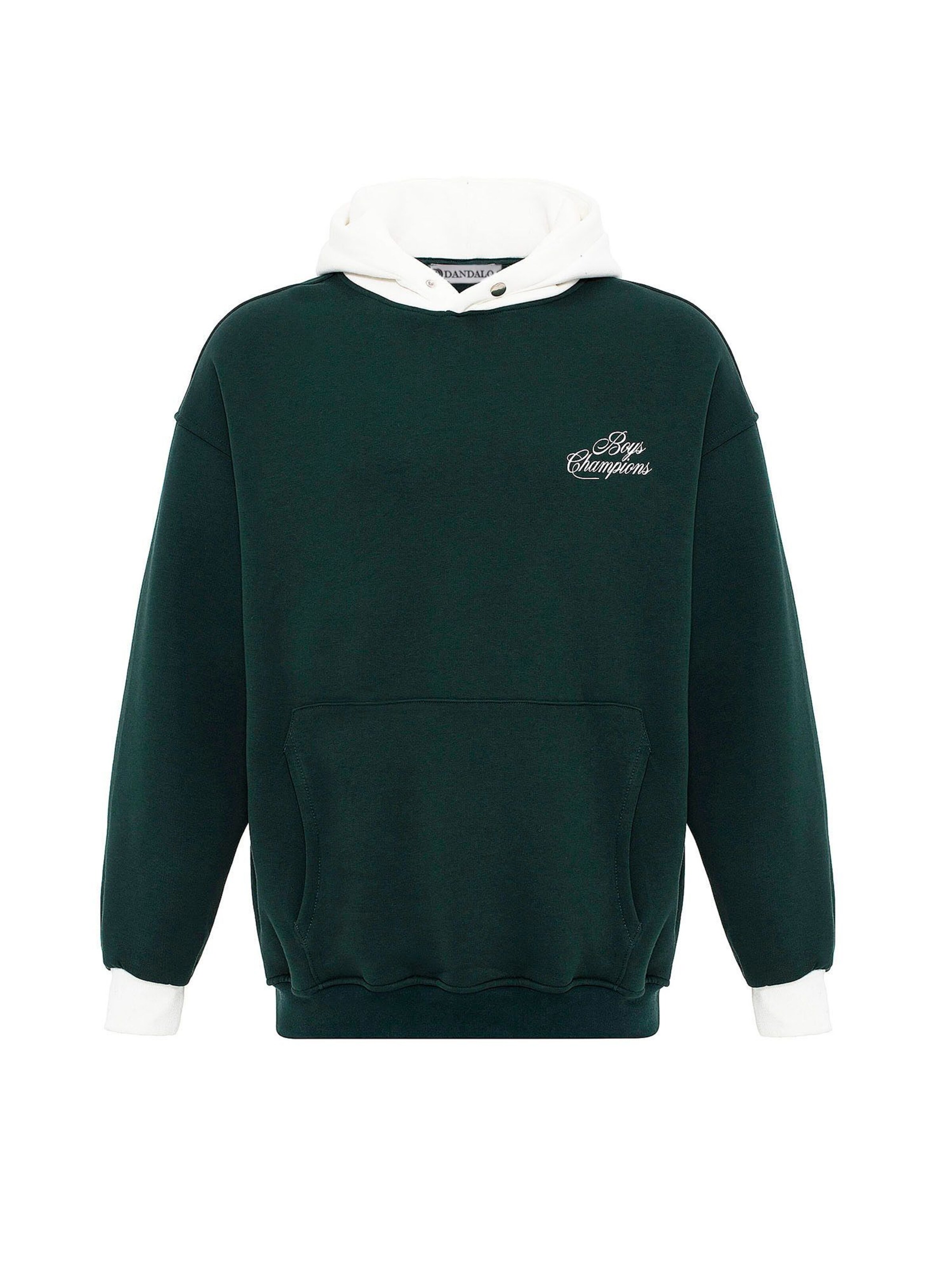 Pull-over Dandalo en vert : devant