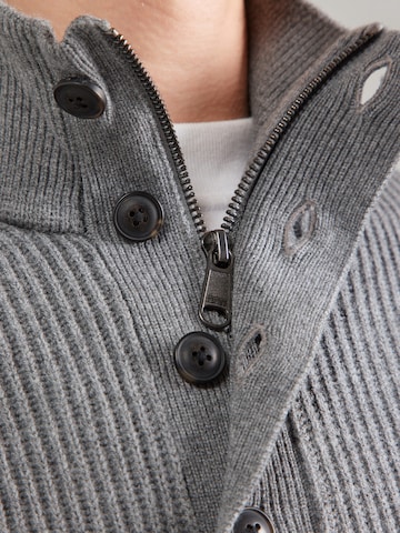 Jack & Jones Premium Pulover 'JPRBLURICHARD' | siva barva