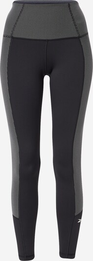 Reebok Sport Спортен панталон в черно / бяло, Преглед на продукта