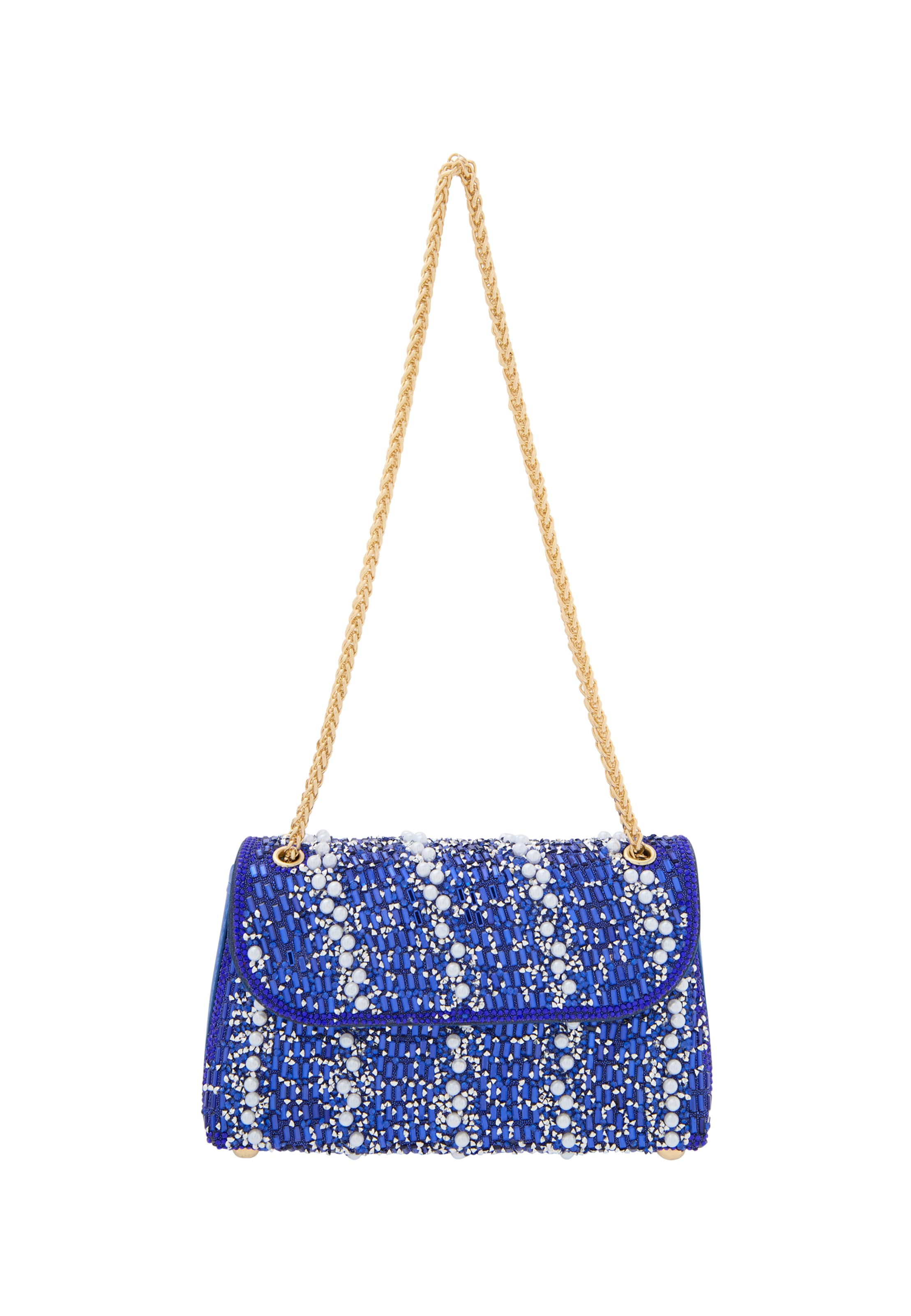 faina Torba preko ramena u indigo / bijela, Pregled proizvoda