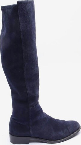 Stuart Weitzman Dress Boots in 39 in Blue: front