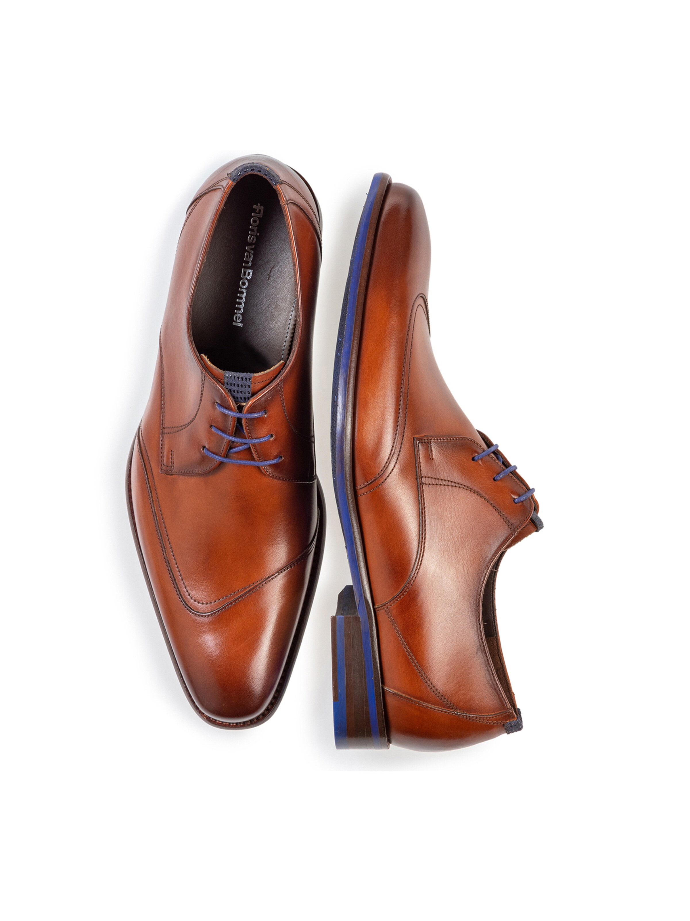 Scarpa stringata 'De Stijler 07' di Floris van Bommel in marrone