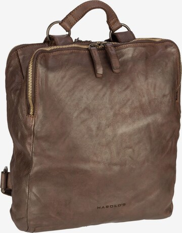 Harold's Backpack 'Submarine' in Brown: front