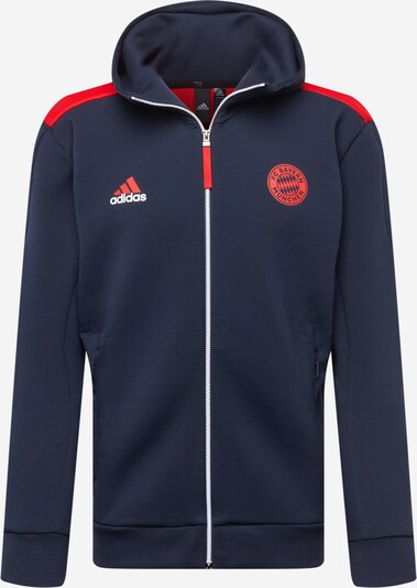 ADIDAS PERFORMANCE Sportski gornji dio trenirke 'FC Bayern München' u mornarsko plava / crvena / bijela, Pregled proizvoda