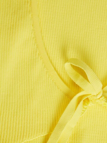 JJXX Knitted Top 'JXApril' in Yellow