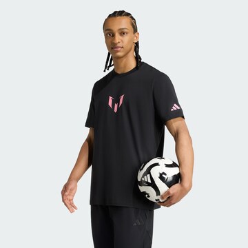 T-Shirt fonctionnel 'Messi' ADIDAS PERFORMANCE en noir