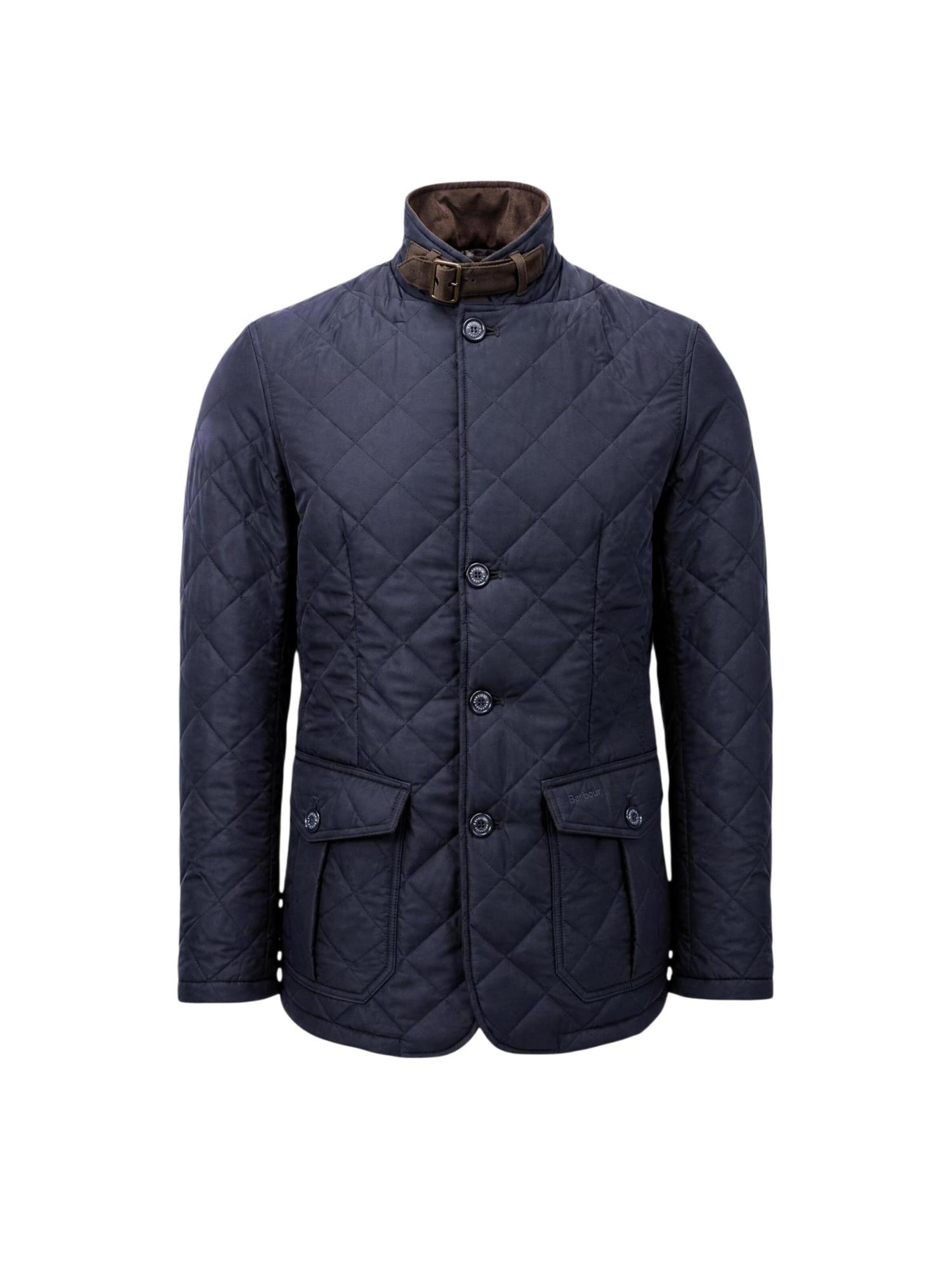 Barbour Winter Jacket 'QUILTED LUTZ 262MMQU0508' in S in Blue, Item view