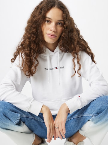 Tommy Jeans Sweatshirt in Weiß