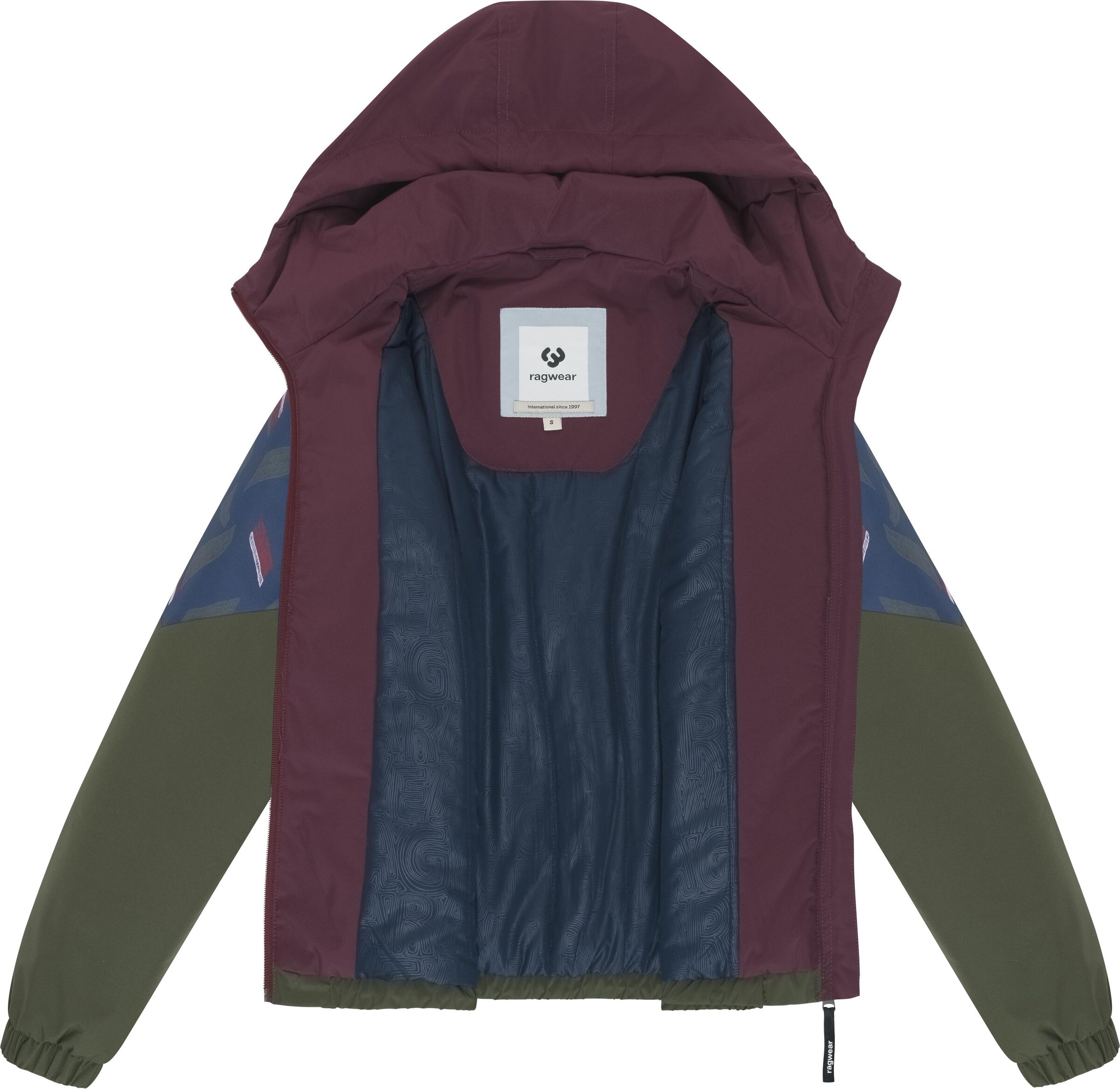 Giacca funzionale 'Rochele Youmodo' di Ragwear in verde