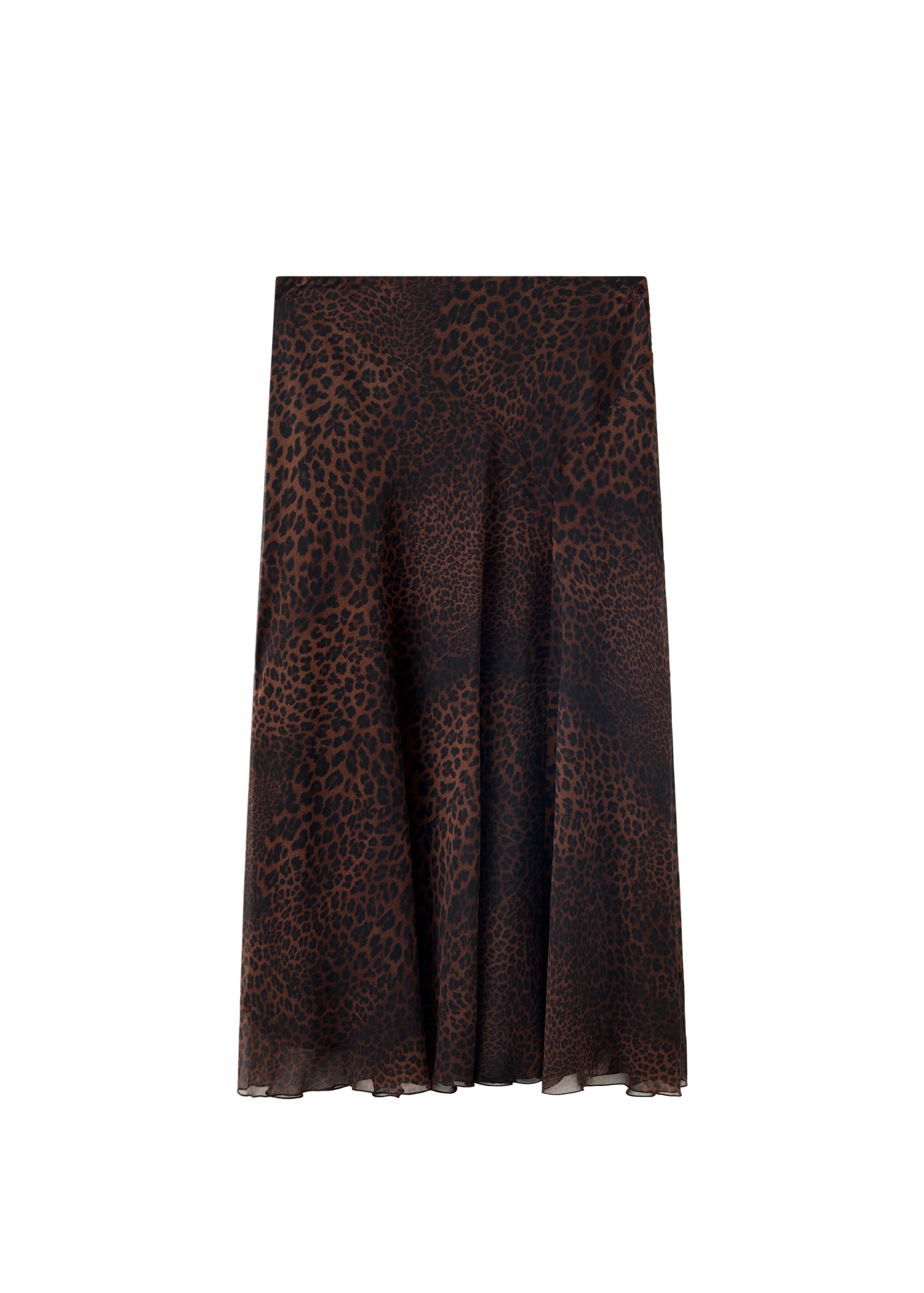 MANGO Skirt 'MAISEL' in Brown: front
