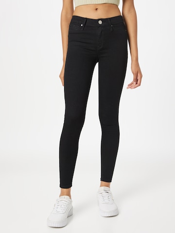 River Island Skinny Jeans 'MOLLY' in Black: front