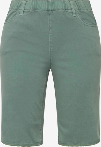 Pantaloni di Ulla Popken in verde: frontale