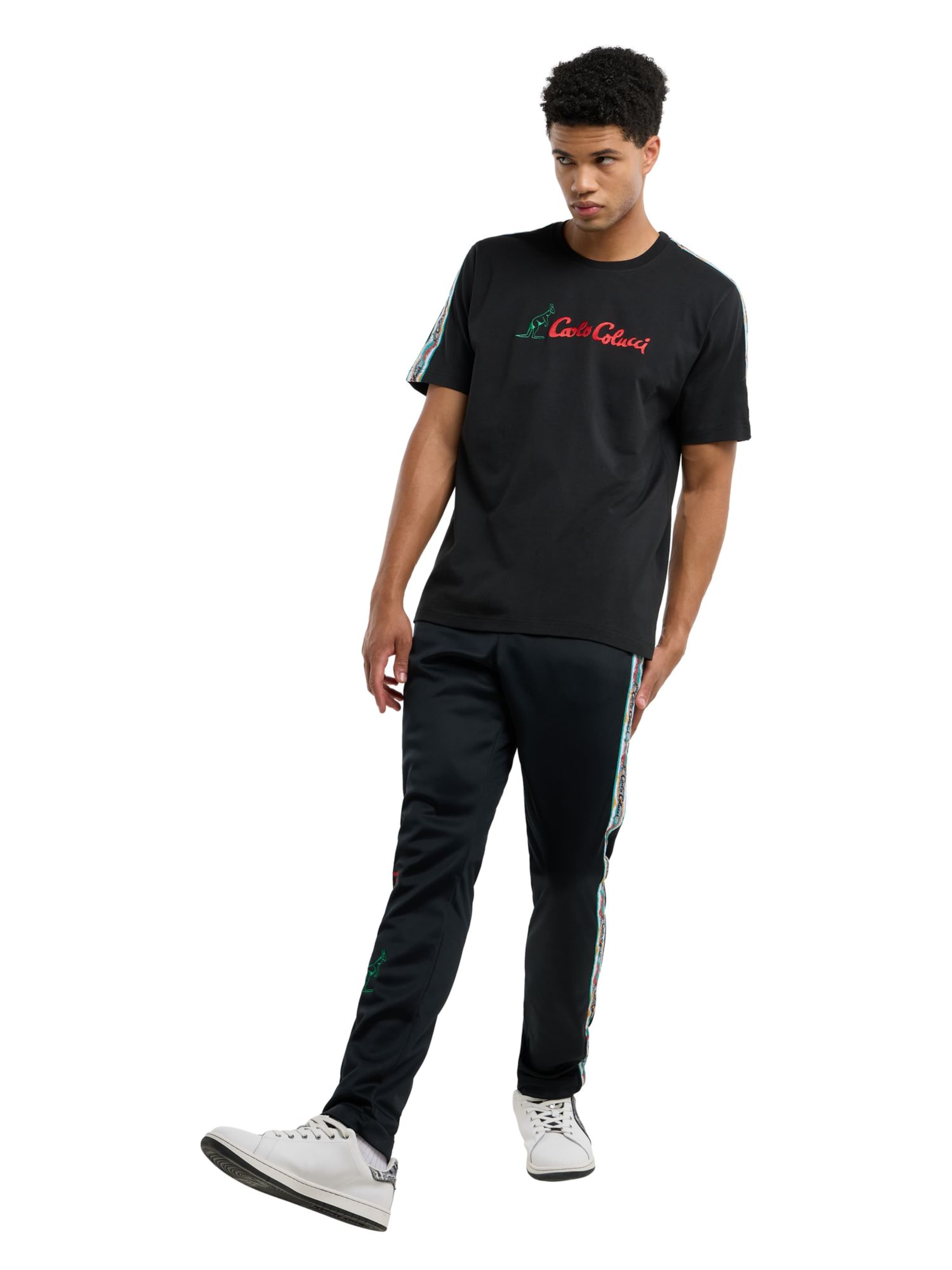 Carlo Colucci Shirt 'Erb' in Black