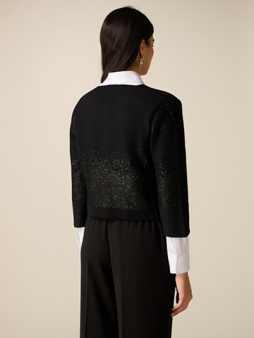 Cardigan oltre en noir