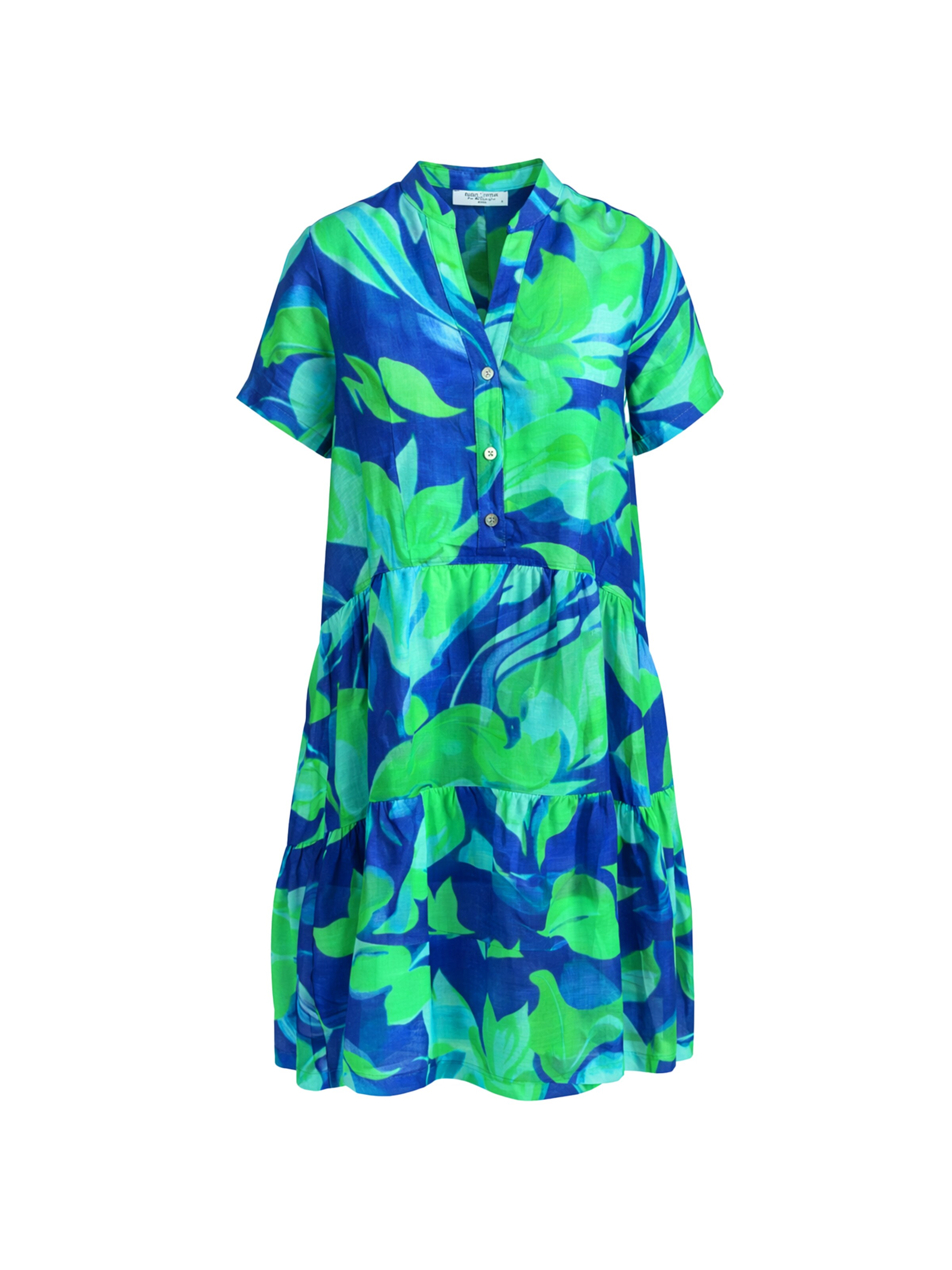 Haris Cotton Kleid 'Haris Cotton'‌‌‌‌‌‌‌‌‌‌ in Blau: Vorderseite