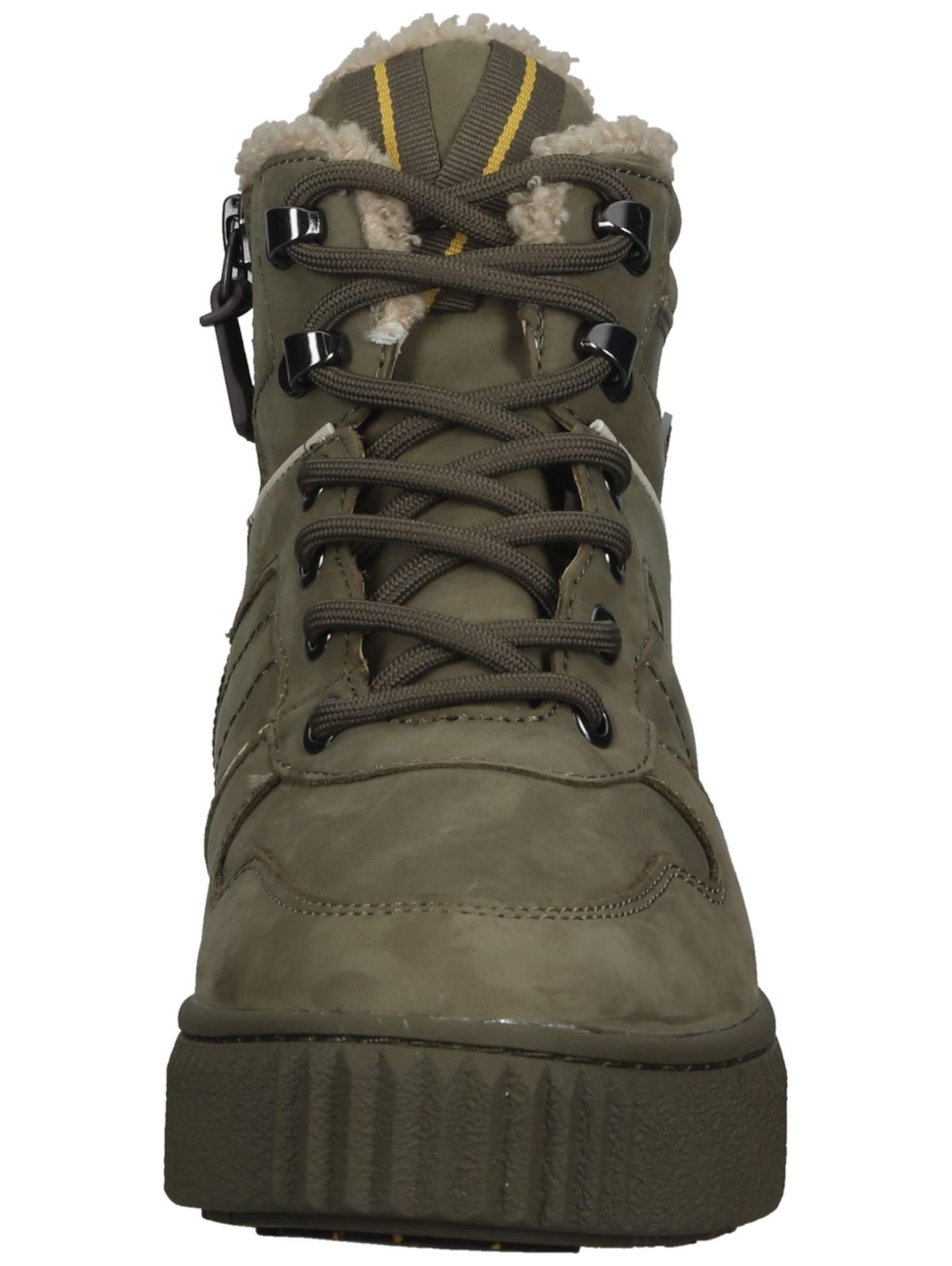 Baskets hautes Tamaris en vert