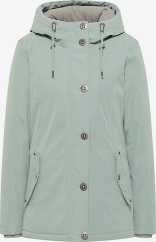 usha BLUE LABEL Winter Jacket in Green: front