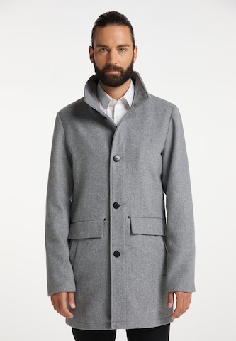 Manteau mi-saison DreiMaster Klassik en gris : devant