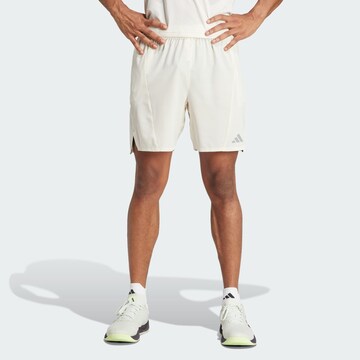 Regular Pantalon de sport ' Designed for Training HIIT' ADIDAS PERFORMANCE en blanc : devant
