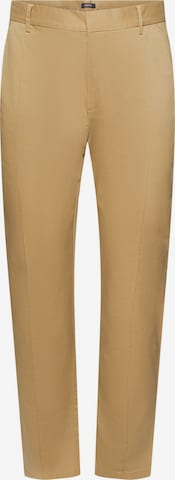 ESPRIT Slimfit Broek in Beige: voorkant