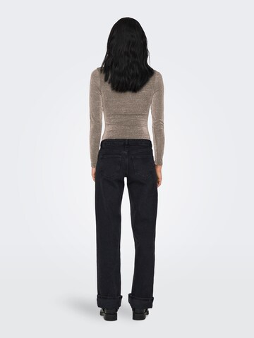 Shirtbody 'ONLAMERA' ONLY en marron